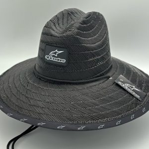 SOMBRERO ALPINSTAR NEGRO  - PAJA FINA