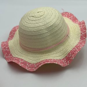 SOMBRERO PARA NIÑAS DE 5 A 9 AÑOS- BORDE