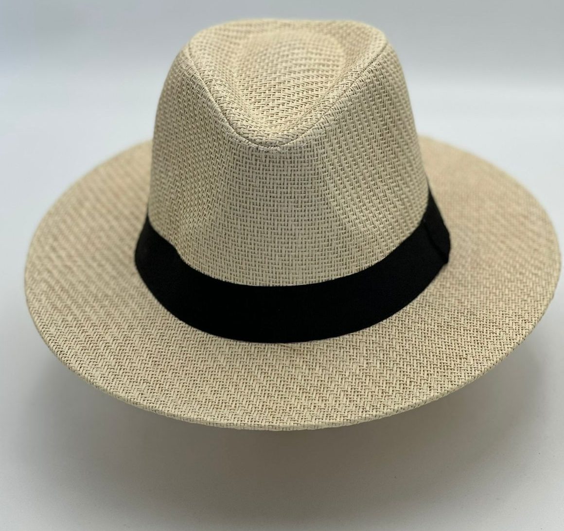 SOMBRERO ESTILO AGUADEÑO ALA PLANA BEIGE