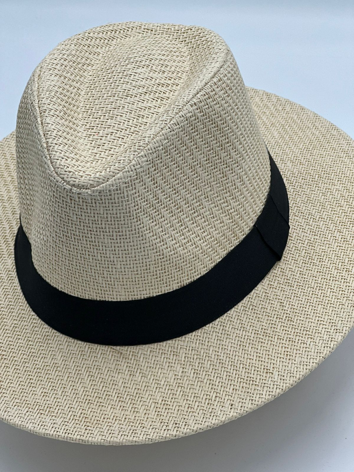 SOMBRERO ESTILO AGUADEÑO ALA PLANA BEIGE - Imagen 2
