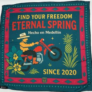 BANDANA ETERNAL SPRING MOTO