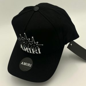 GORRA AMIRI NEGRO - BLANCO