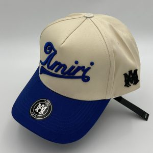 GORRA AMIRI BLANCO AZUL REY