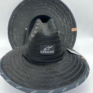 SOMBRERO ALPINESTAR NEGRO  - PAJA FINA