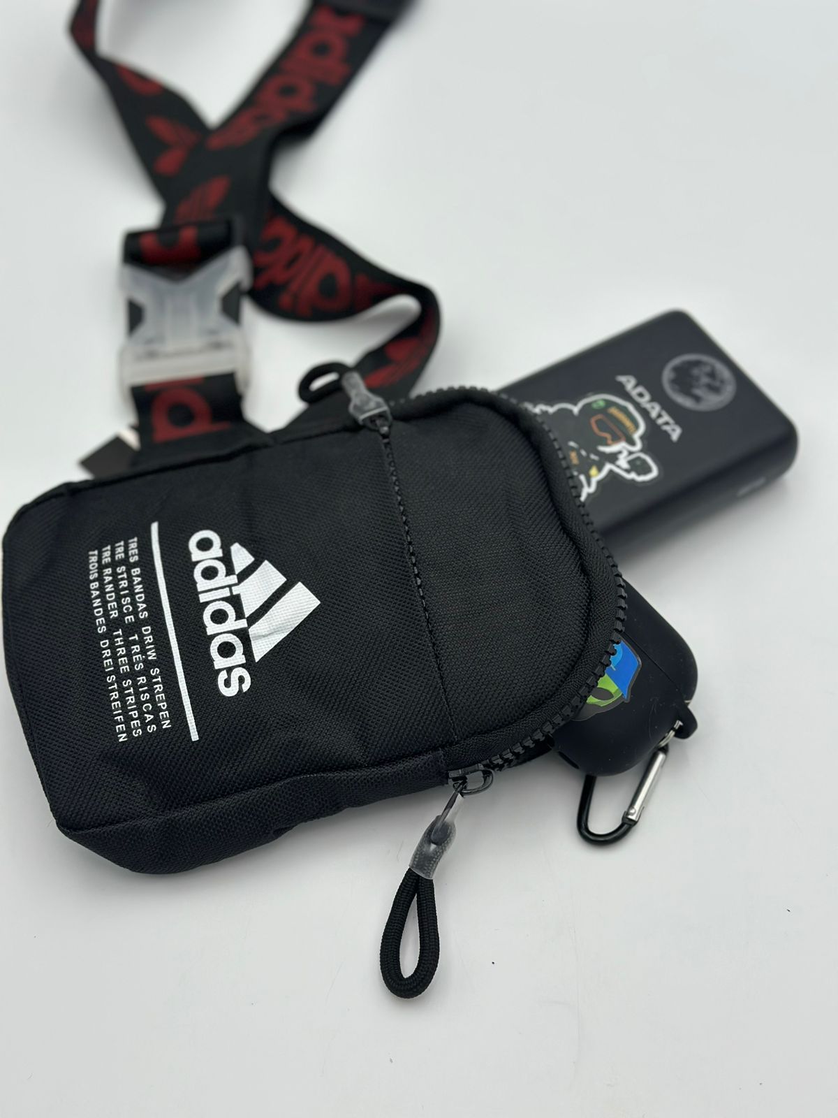 BOLSO MANOS LIBRES ADIDAS NEGRO - Imagen 3