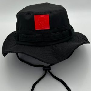 PESQUERO LINE FRESH NEGRO APLIQUE ROJO