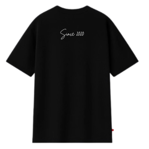 CAMISETA OVERSIZE SINCE 2020 NEGRO