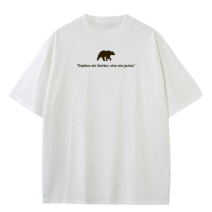CAMISETA OVERSIZE, EXPLORA SIN LIMITE