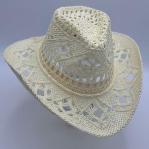 SOMBRERO VAQUERO TENDENCIA BLANCO