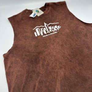 CAMISILLA ACID WASH ETERNAL SPRING MOCCA