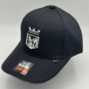 GORRA NACIONAL ESCUDO NEGRO - BLANCO