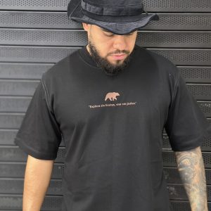 CAMISETA OVERSIZE, EXPLORA SIN LIMITE NEGRO