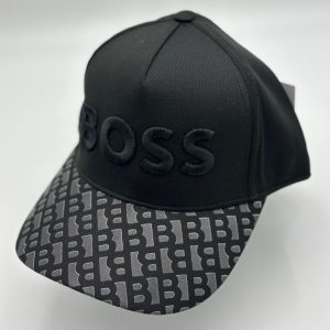 GORRA BORDADA BOSS NEGRA