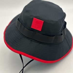 PESQUERO REATA NEGRO APLIQUE ALIEN ROJO