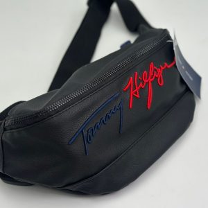 RIÑONERA TOMMY AZUL - ROJO