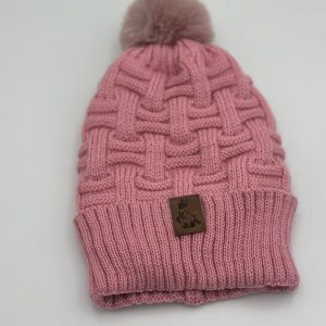 BEANIE TÉRMICO COLOR PALO DE ROSA