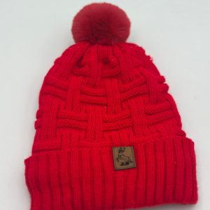 BEANIE TÉRMICO COLOR ROJO