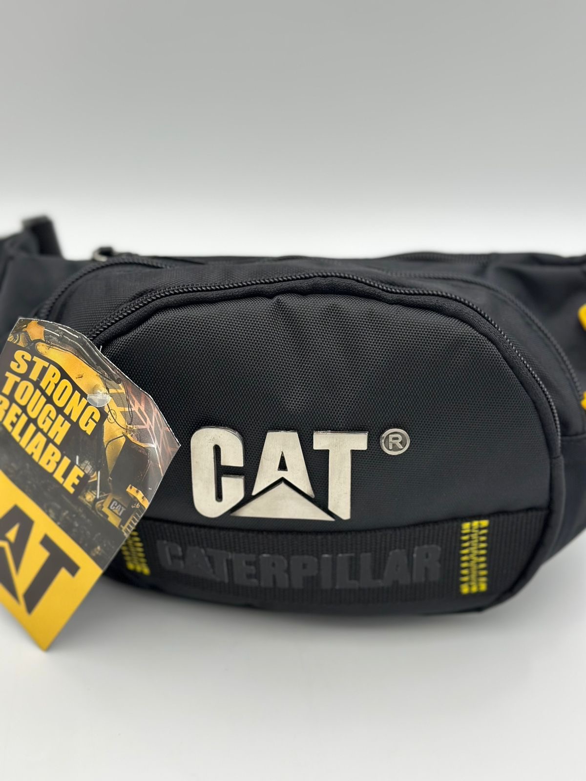 RIÑONERA CATERPILLAR NEGRA