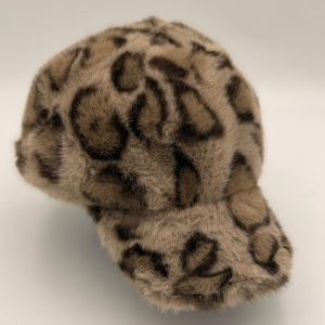 GORRA PELUCHE ANIMAL PRINT