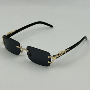 GAFAS CRT NEGRA - DORADO