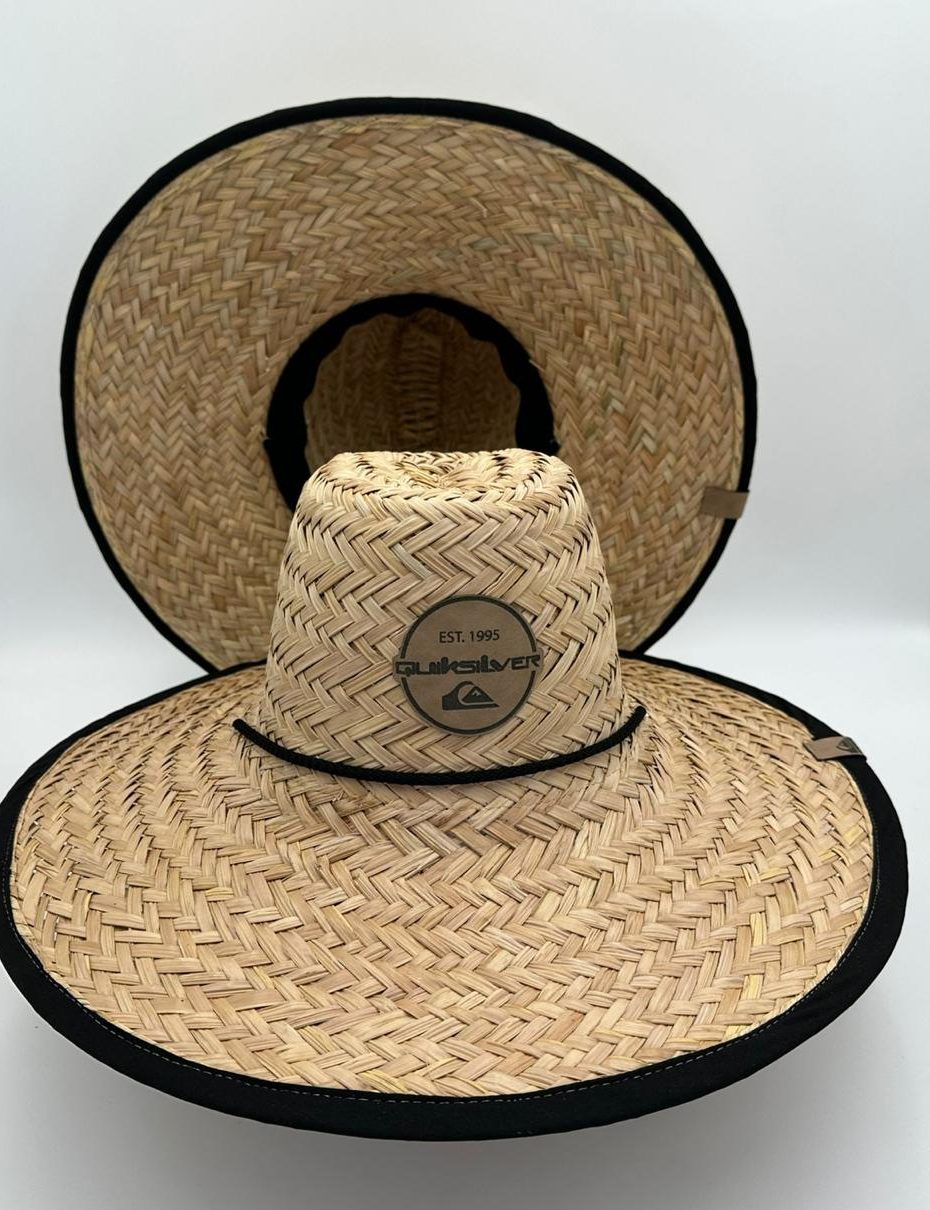 SOMBRERO QUICKSILVER BORDE NEGRO CLÁSICO