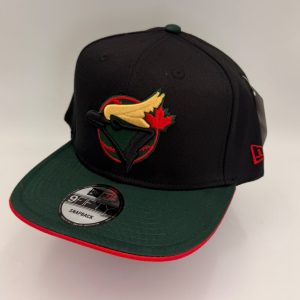 GORRA BEISBOLERA NEGRA, PLANA