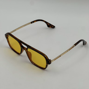 GAFAS RBN ANIMAL PRINT LENTE AMARILLO