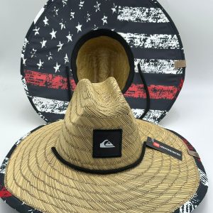 SOMBRERO PAJA FINA ESTADOS UNIDOS OSCURO