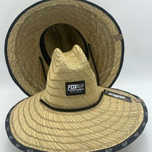 SOMBRERO PAJA FINA FOX CLÁSICO