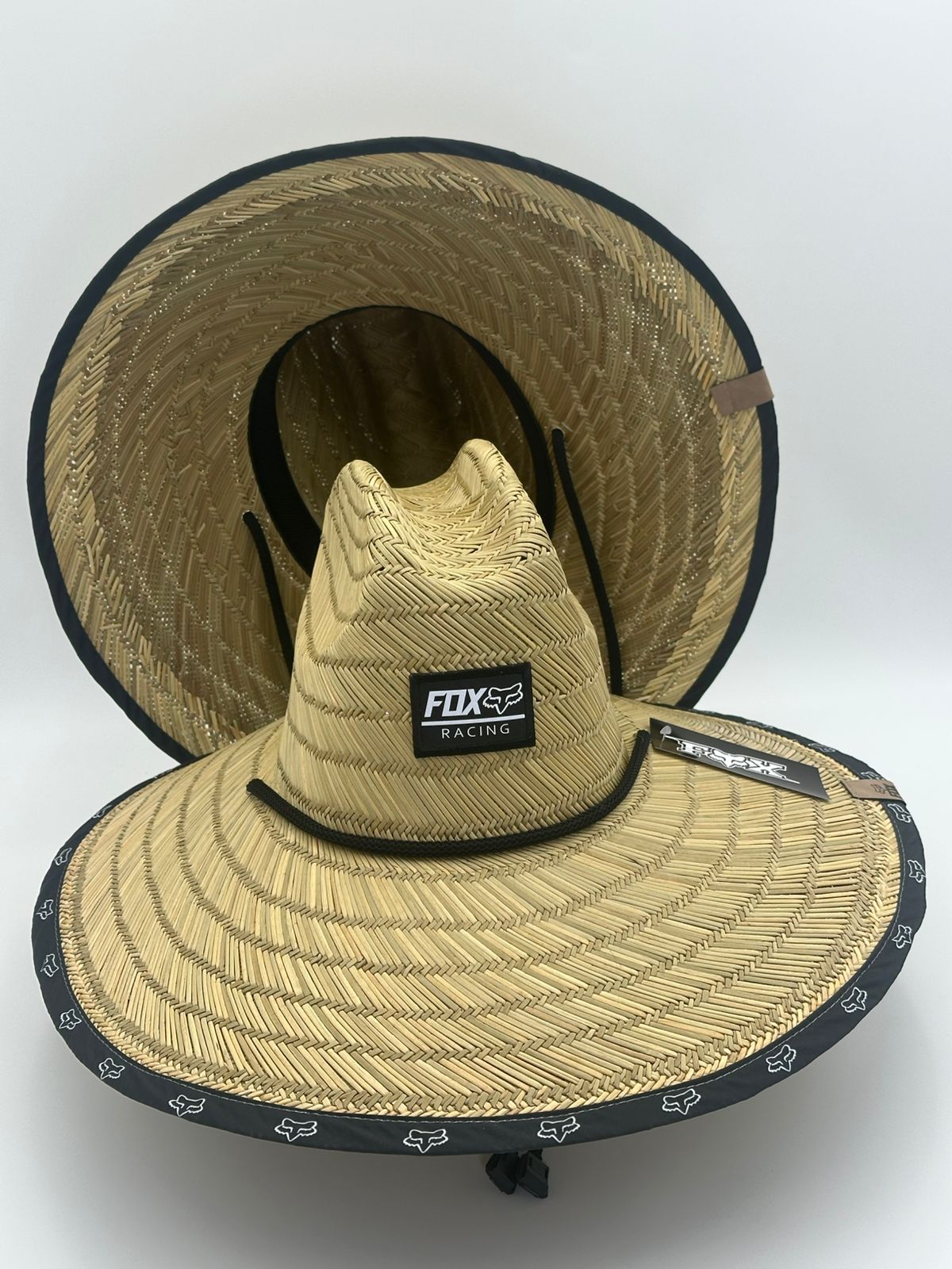 SOMBRERO PAJA FINA FOX CLÁSICO