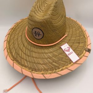 SOMBRERO PAJA FINA ROXY BORDE TEJIDO